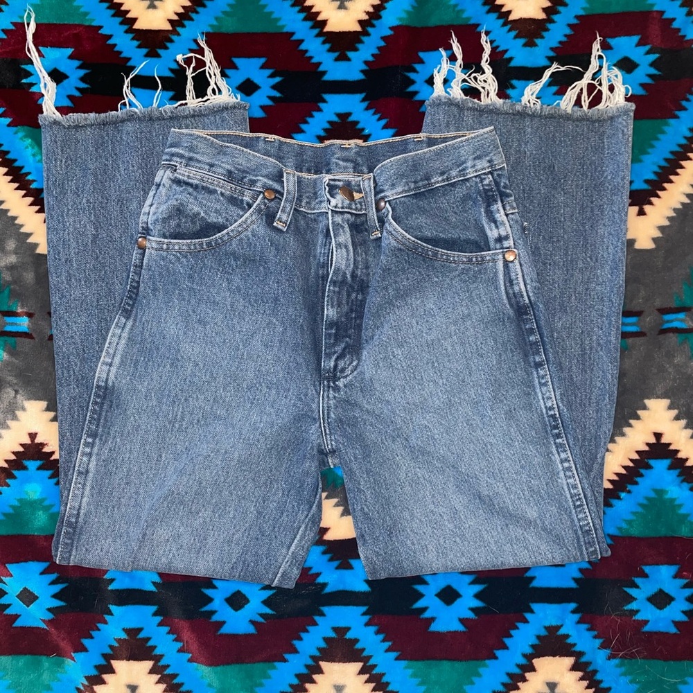 Mens 936 wrangler jeans cropped